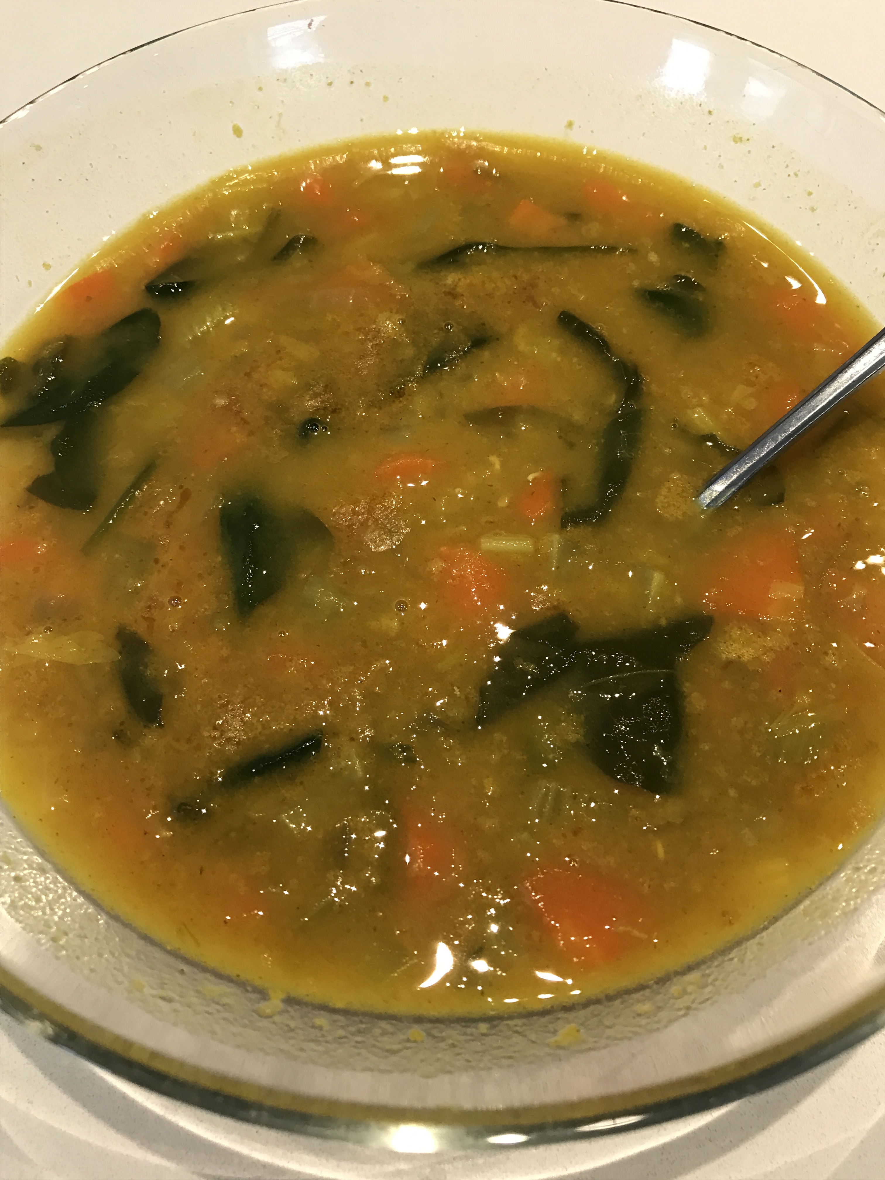 Lentil Soup with Turmeric and Coconut Milk * Marilyn Dishes