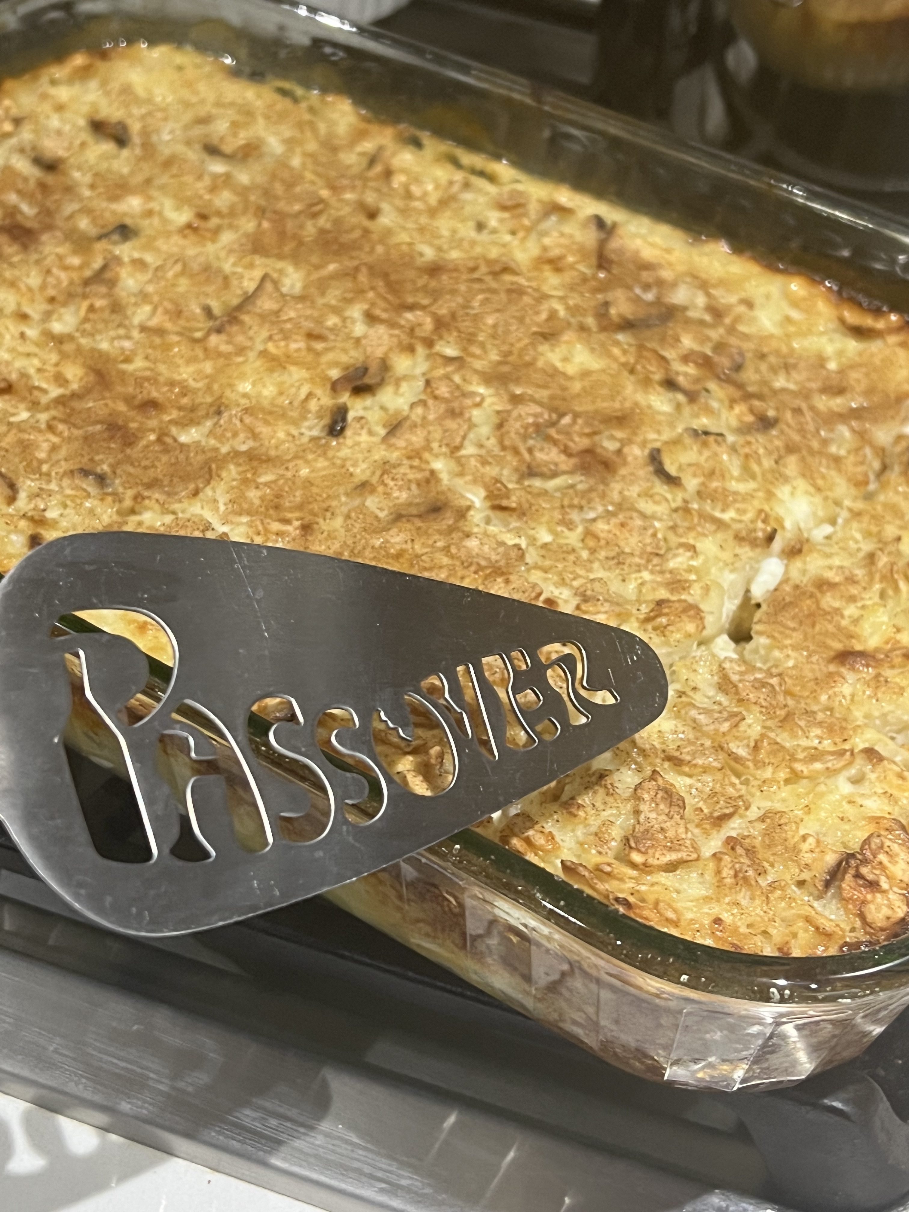 Cottage Cheese & Pineapple Kugel (Passover) * Marilyn Dishes